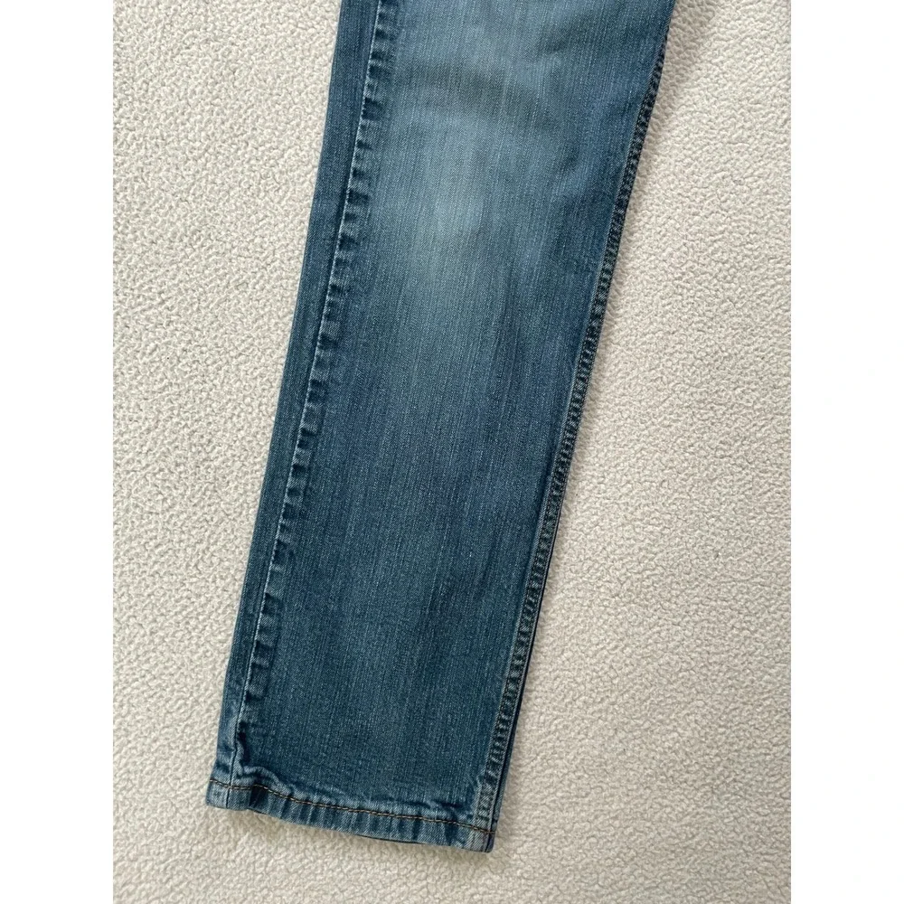 Levis Men 30x30 514 Straight Fit Jeans Blue Medium Wash Stretch Denim 00514-0403